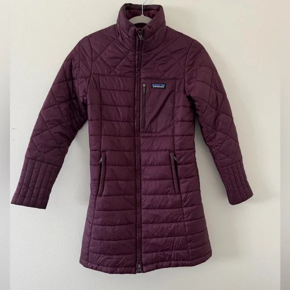 Patagonia Radalie Insulated Parka purple/maroon size xs